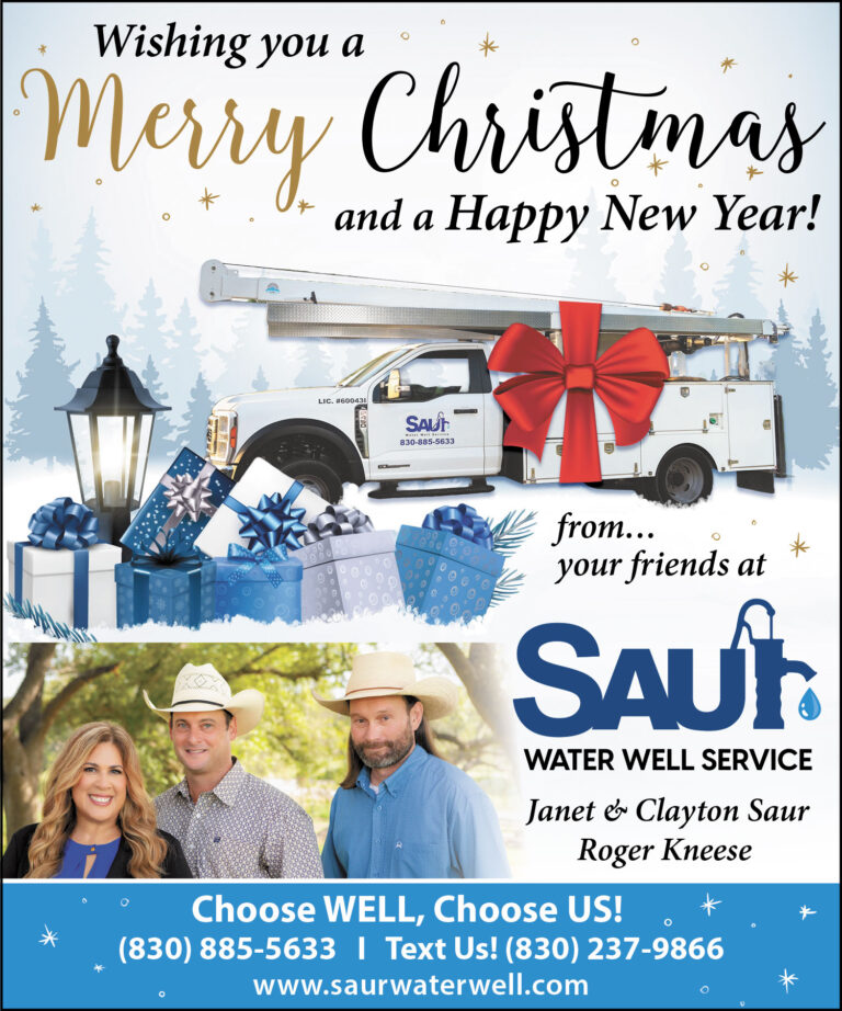 SAUR Water Well Service December 2024