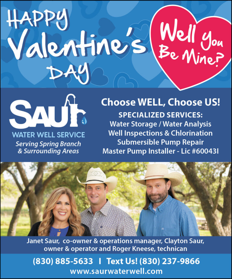 Saur Water Well Service February 2025