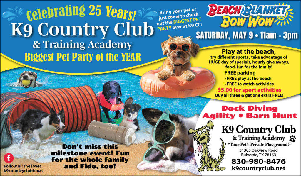 K9 Country Club May 2026