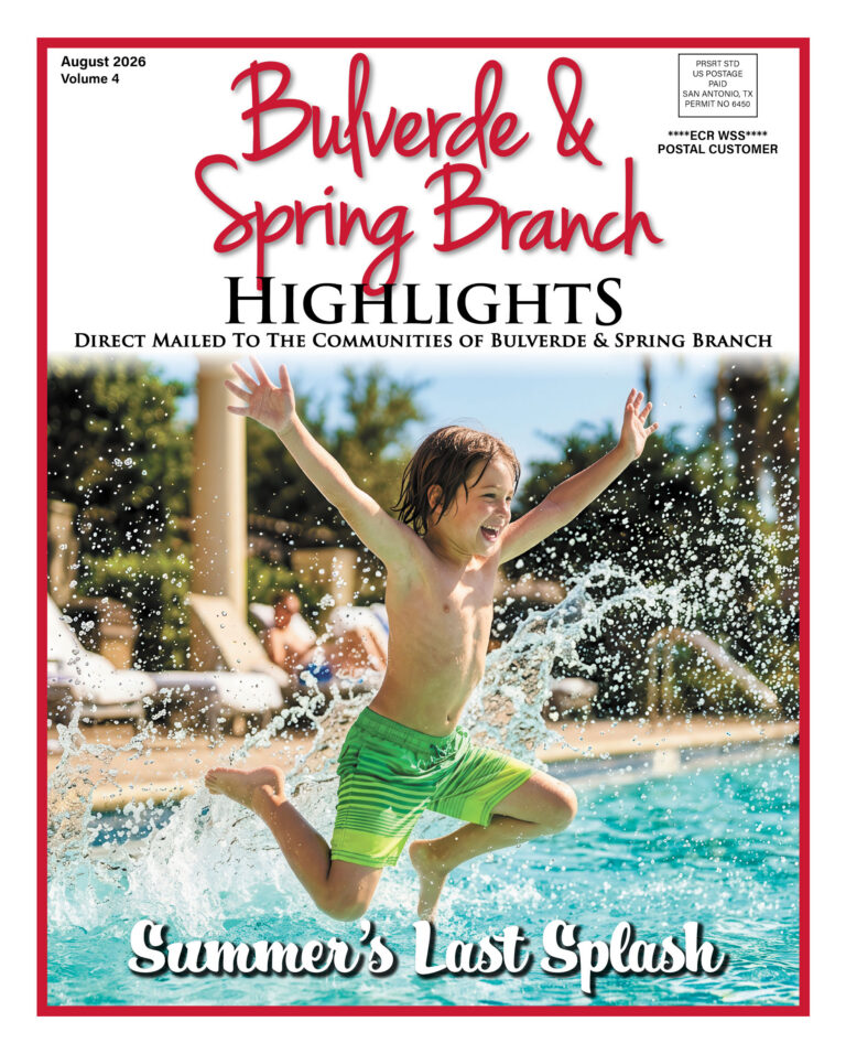 Bulverde - Spring Branch Highlights August 2026